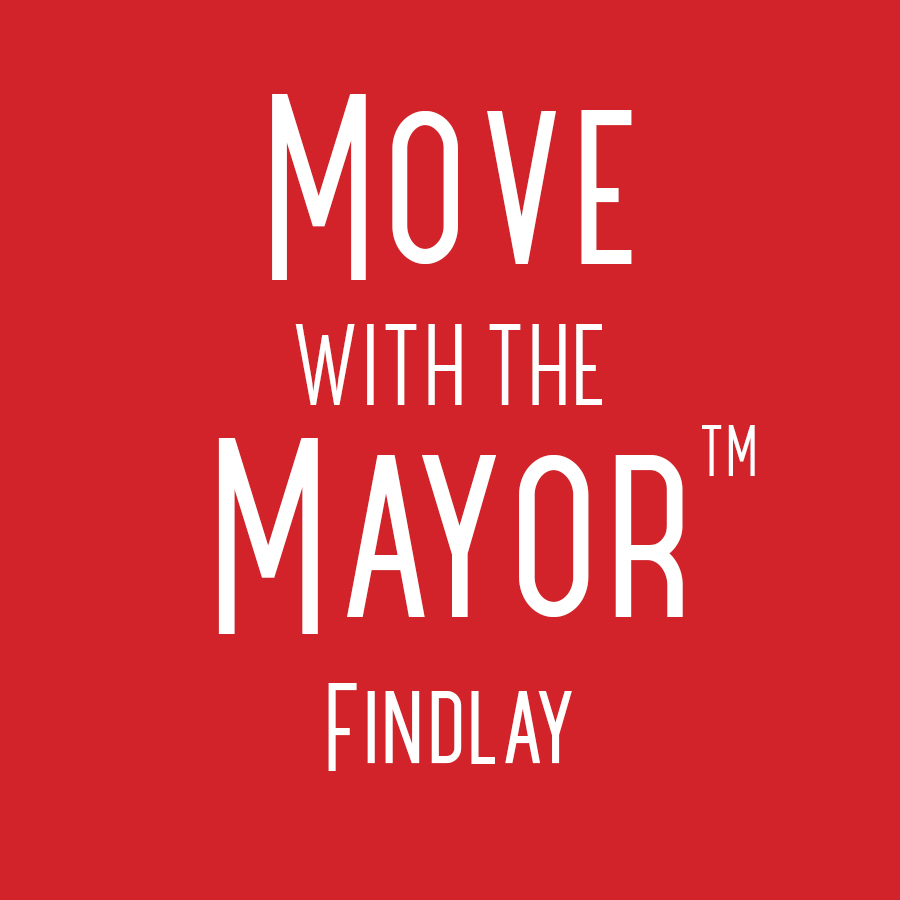 Red Move with the Mayor Findlay logo