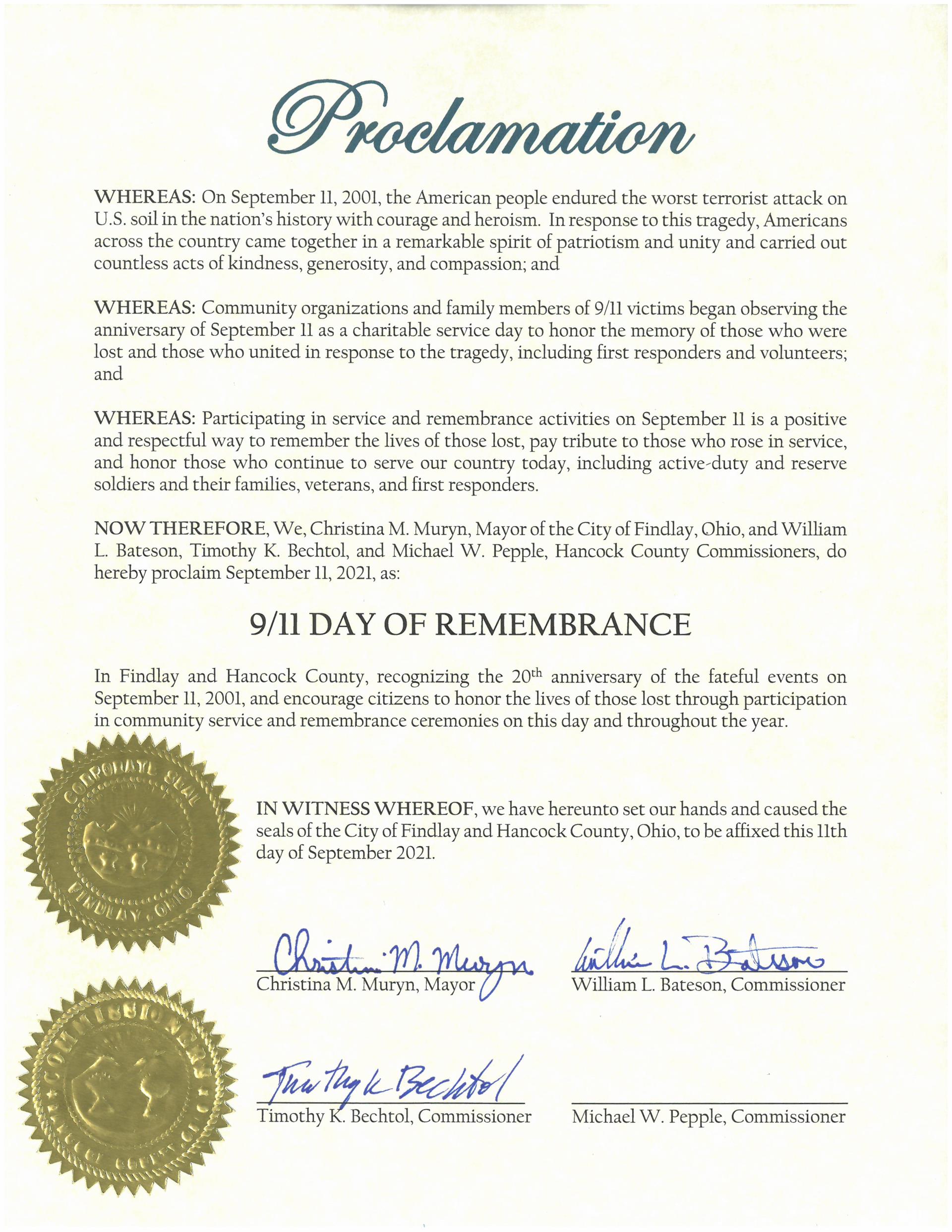 2021.09.11.9-11 Day of Remembrance Proclamation