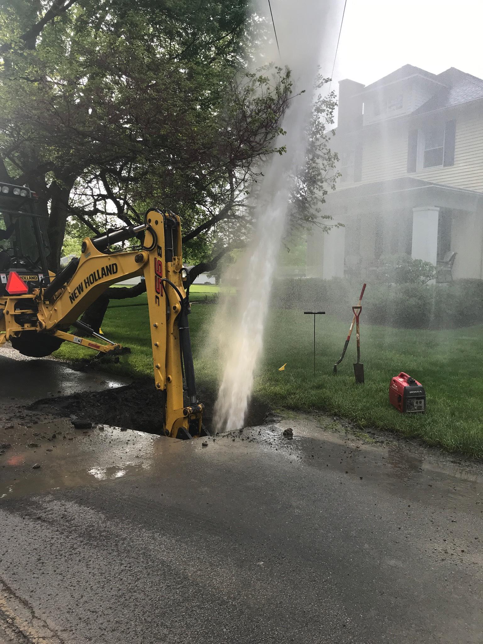 Water Distribution Main Break